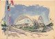 Rond Point De La Defense (92 Hauts De Seine) Palais Du CNIT Tampon Institut Roussy Villejuif Expomat 1960 Lutte Cancer - La Defense