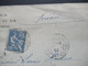 Frankreich 1900 Allegorie Nr.94 EF Umschlag Ceuvre Du Pain Et Du Vin Auslandsbrief Paris - Leipzig Mit Ank. Stempel - Covers & Documents