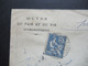 Frankreich 1900 Allegorie Nr.94 EF Umschlag Ceuvre Du Pain Et Du Vin Auslandsbrief Paris - Leipzig Mit Ank. Stempel - Lettres & Documents