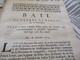 Bail De L'Etape Générale Fait à Sieur Claude Fabre 18/02/1719 Militaire Montpellier - Gesetze & Erlasse