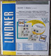 Lindner - Feuilles NEUTRES LINDNER-T REF. 802 303 P (3 Bandes) (paquet De 10) - Für Klemmbinder