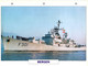 (25 X 19 Cm) (29-9-2021) - V - Photo And Info Sheet On Warship -  Norway Navy - Bergen - Bateaux