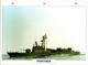 (25 X 19 Cm) (29-9-2021) - V - Photo And Info Sheet On Warship -  Germany Navy - Panther - Bateaux