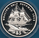 KIRIBATI 5 DOLLARS 1998 Argent 925‰ Silver  PROOF WHALING-SHIP POTOMAC 1843 Baleine - Kiribati