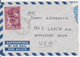 LETTER AIR MAIL PAR AVION GREECE TU USA NICE STAMPS - Lettres & Documents