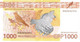 K4 Nouvelle Caledonie Caledonia Wallis Polynesie Francaise IEOM 1000 F Cagou Oiseau Perruche Tortue Raie UNC Neuf - Nouvelle-Calédonie 1873-1985