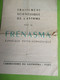 Médicament/ Notice D'utilisation/ Traitement Scientifique De L'Asthme/FRENASMA/Gastrhéma-Paris/ Vers 1950-60  PARF233 - Materiale Di Profumeria