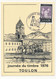 FRANCE - Carte Locale - Journée Du Timbre 1976 (Type Sage) - 83 TOULON - 13 Mars 1976 - Tag Der Briefmarke