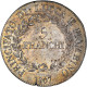 Monnaie, États Italiens, LUCCA, Felix And Elisa, 5 Franchi, 1807, Firenze, TTB - Lucca