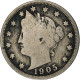 Monnaie, États-Unis, Liberty Nickel, 5 Cents, 1905, U.S. Mint, Philadelphie - 1883-1913: Liberty (Libertà)