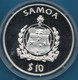 SAMOA $10 TALA 1999 Argent 925‰ Silver  PROOF SMS EBER 16 MARCH 1889 Series History Of Seafaring - Samoa