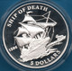 SOLOMON ISLANDS 5 DOLLARS 1999 Argent 800‰ Silver  PROOF Ship Of Death 1596 - Salomonen