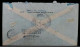 Brazil 1934 Transatlantic German Bank Airmail Cover Bahia To Karlsruhe Germany cancel Friedrichshafen Condor Zeppelin - Luchtpost (private Maatschappijen)