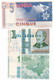 ITALIA // THREE NOTES // UNC - Te Identificeren