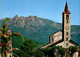 (4 A 2) Postcard - Switzerland (posted 1983) Tesserete - Church - Tesserete 