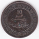 Maroc. 10 Mazunas (Mouzounas) HA 1321 (1903) Birmingham. Abdul Aziz I. Frappe Médaille. Bronze - Morocco