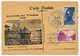 DAHOMEY - Carte Locale - Journée Du Timbre 1946 - COTONOU - 29 Avril 1946 - Lettres & Documents