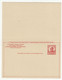 USA Postal Stationery Reply Postal Card B211001 - 1921-40