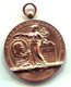Médaille Bassilly  Inauguration Du Drapeau Des Anciens Militaires 1908 -  50mm Cuivre - Autres & Non Classés