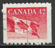 Canada 1991. Scott #1394 (U) Flag - Coil Stamps