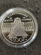 ESSAI 100 Francs 1993 LOUVRE MONA LISA ARGENT / FRANCE SILVER / Sous Capsule UNC - Probedrucke