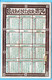 Chromo Trade Card J. & P. Coats' Spool Cotton. Calendrier, Calendar 1880, Année Complète, Full Year. Sea Transport. - Small : ...-1900