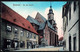 0045 - Oederan - Kirche Frisör Laden - Verlag Kurt Reissig Verlagsanstalt Breslau - Oederan