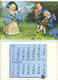 KALENDER :    DELHAIZE  1987    (  24 X 15 Cm )   Compleet   (  120 Ste Verjaardag ) - Grand Format : 1981-90