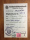 Ausweis, Mitgliedskarte, " REICHSLUFTSCHUTZBUND " Villach ( Austria ) - Covers & Documents