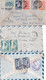 GRECE - 1947/1952 - 9 ENVELOPPES AIRMAIL => FRANCE / USA / FINLANDE / SUISSE ! - Covers & Documents