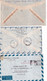 GRECE - 1947/1952 - 9 ENVELOPPES AIRMAIL => FRANCE / USA / FINLANDE / SUISSE ! - Covers & Documents