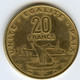 Djibouti 20 Francs 1986 KM 24 - Djibouti