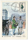 FRANCE => Carte Fédérale "Journée Du Timbre" 1967 - Timbre 0,25 + 0,10 Facteur 2eme Empire - 14 BAYEUX - 8/4/1967 - Journée Du Timbre