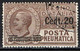 ITALIA REGNO - 1925 - POSTA PNEUMATICA - EFFIGIE DEL RE VITTORIO EMANUELE III - SOVRASTAMPATO 20 CENT SU 10 - USATO - Pneumatische Post