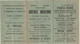 Saint Leu La Forêt (95) Petit Horaire Des Trains Vers Paris  Nord 1925 Pubs Commerces Rouot Domby Orsal Froment ... - Europa