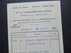 Delcampe - Frankreich 1930 Säerin MiF Firmen PK J. Labourdette Transports International Versand Nach Spanien / Appareil Dublicateur - Cartas & Documentos