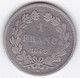 1 Franc 1846 A Paris . Louis Philippe I , Tête Couronné. En Argent - 1 Franc