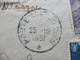 Frankreich 1951 Militärpost FM Stempel Poste Aux Armees / Feldpost S.P. 71174 B.C.M. Par Paris T.O.E. - Cartas & Documentos