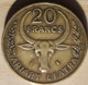 MADAGASCAR  20 FRANCS 1953 - Madagascar