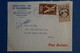 AC5 AEF FRANCE BELLE LETTRE 1936  BRAZZAVILLE  POUR PRE ST GERVAIS  + AFFRANCHISSEMENT INTERESSANT - Covers & Documents