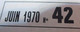 AEROJ20 Revue RADIO MOEDELISME N°42 De 6/1970 Avec Plan En Pages Centrales, En Très Bon état Général - Modèles R/C