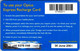 (3-10-2021 F) Phonecard -  Australia - (1 Phonecard)  Optus Express - $ 30.00 - Libano