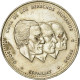 Monnaie, Dominican Republic, 1/2 Peso, 1986, Dominican Republic Mint, TTB - Dominicana