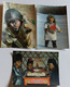 Delcampe - 13 Cartes Postales Mongol Costumes Center Enfants En Costume Traditionnel Mongolie Mongolia - Mongolia