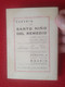 ANTIGUO LIBRO LIBRITO NOVENA Y TRIDUO EN HONOR DEL SANTO NIÑO DEL REMEDIO 1920...JOSÉ CABELLO Y GUILLÉN DE TOLEDO VER... - Religion & Occult Sciences