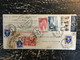 ENVELOPPE - France Japon - Cachet Paris-Tokyo - 1958 - Used Stamps