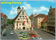 Weiden In Der Oberpfalz - Oberer Markt Mit Rathaus 1   Mit VW Käfer Citroen GS 3er BMW E21 BMW 02 Renault R4 ? - Weiden I. D. Oberpfalz