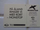 Aland Phonecard ( Tele D20 ) Chip S14 - Aland