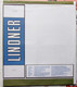 Lindner - Feuilles OMNIA NOIRES REF. 040 P (4 Bandes Avec Séparation) (paquet De 10) - For Stockbook