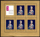 POLAND 1967 National Gallery Paintings Sheetlets MNH / **.  Michel 1808-15 Kb - Unused Stamps